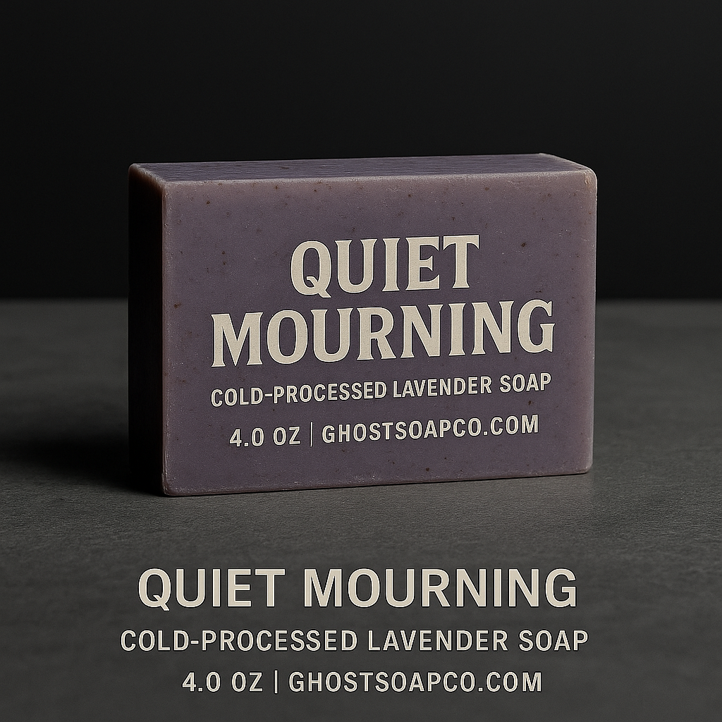 🪻 QUIET MOURNING LAVENDER SOAP 🪻