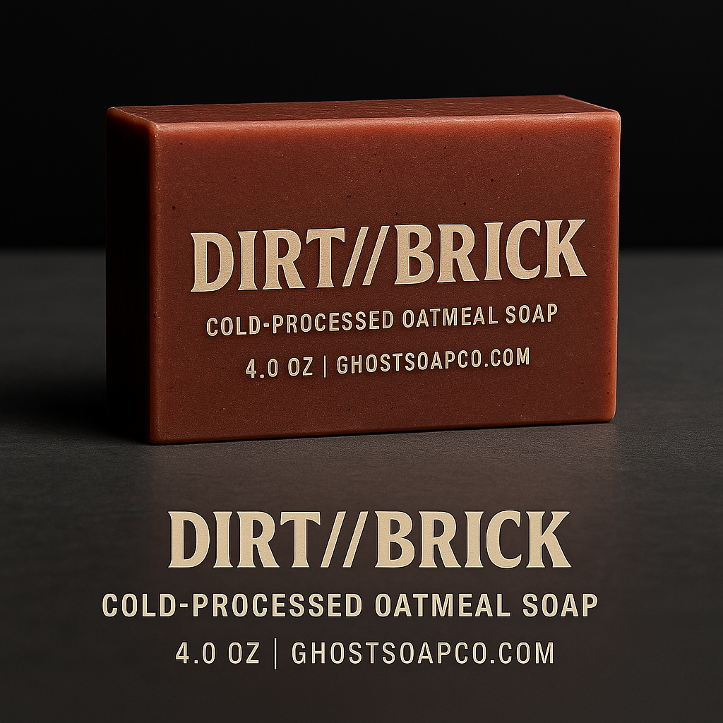 🧱 DIRT//BRICK OATMEAL SOAP 🧱