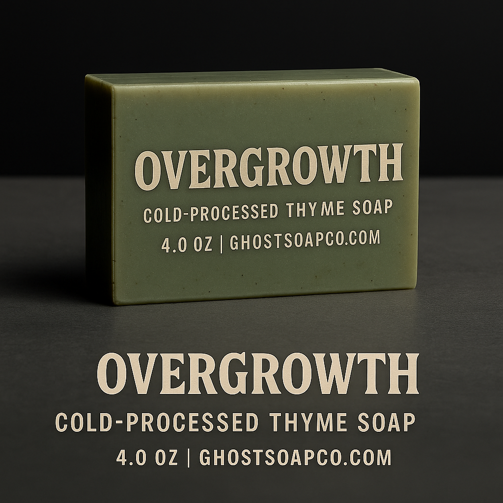 🌲 OVERGROWTH THYME SOAP 🌲